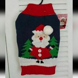 NWT Santa Dog Sweater